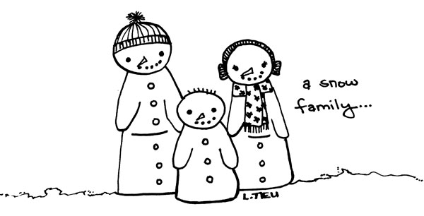 Illustration Friday: Snow