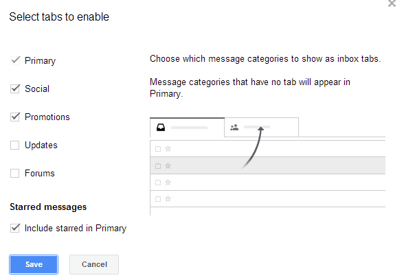 The new Gmail helps you prioritize