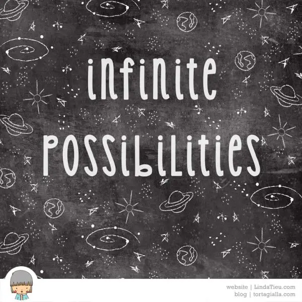 Infinite Possibilities + Printables on Petit A Petit Blog