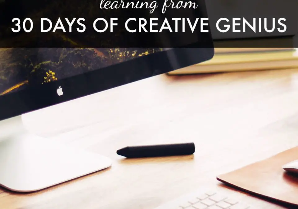 Adrian Grenier – Learning From 30 Days of Creative Genius