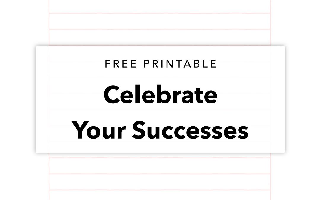 Free Printable to Plan For Success