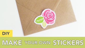 Make Your Own Stickers | Use Printables and Free Graphics