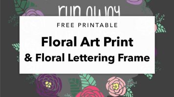 Free Floral Printables