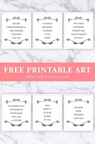 Free Printable Teacher Appreciation Quotes Tortagialla