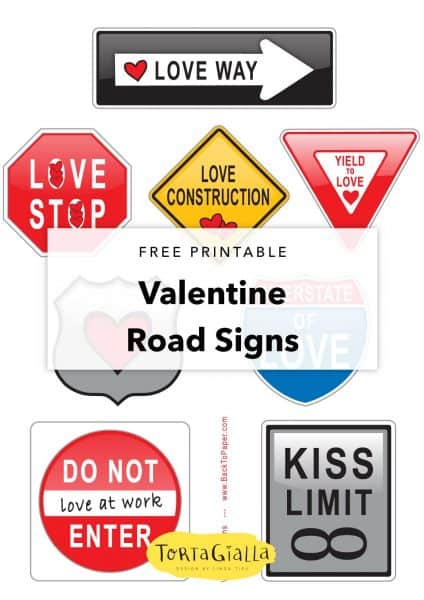 Free Printable Valentine Signs
