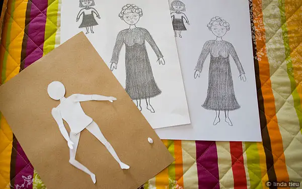 Looking for a free printable paper dolls? Check out my template here that is free to download and print. A great DIY crafty activity to do with the kids.