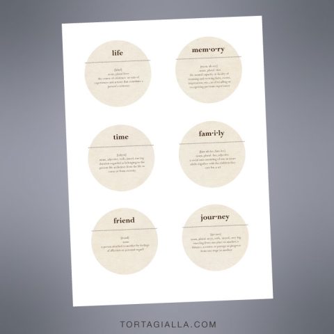 Printable Scrapbook Embellishments Free Download - tortagialla