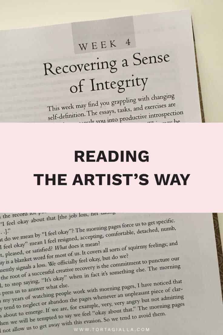 Reading The Artist's Way: Recovering a sense of Integrity