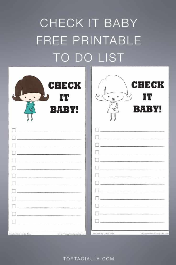 Download this free printable to do list to keep you on track!