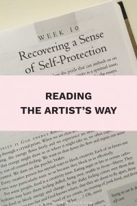 Reading The Artist's Way: Recovering a Sense of Self-Protection