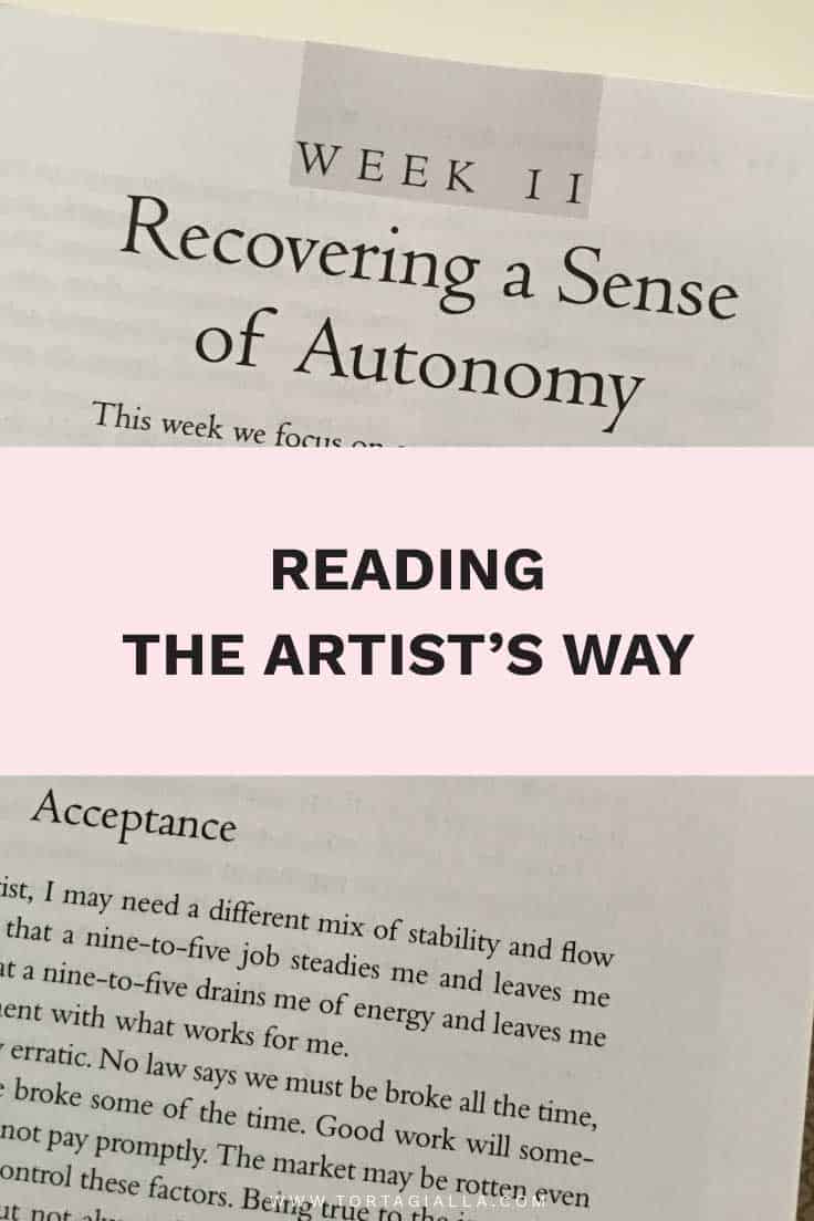 Reading the Artist's Way: Recovering a Sense of Autonomy