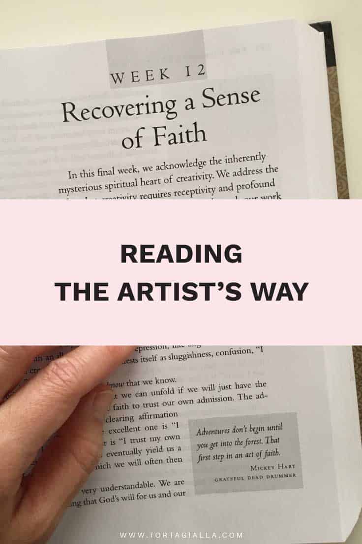 Reading The Artist's Way: Recovering a Sense of Faith