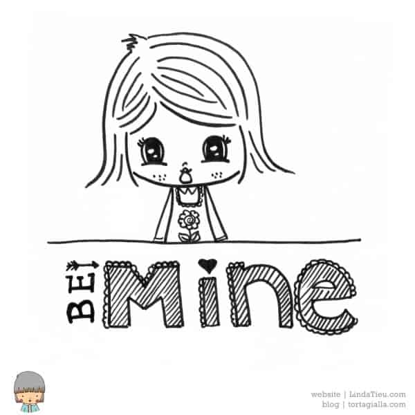 Be Mine LTieu drawing