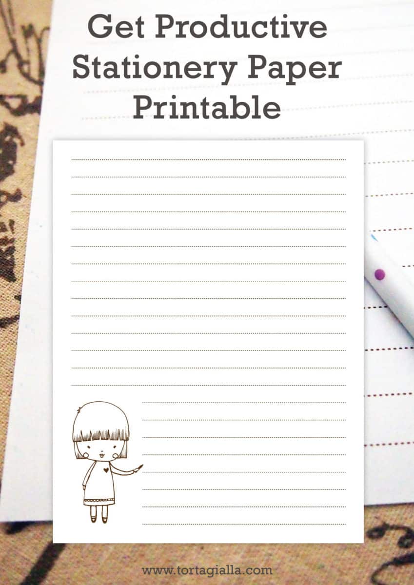Get Productive Stationery Printable PDF