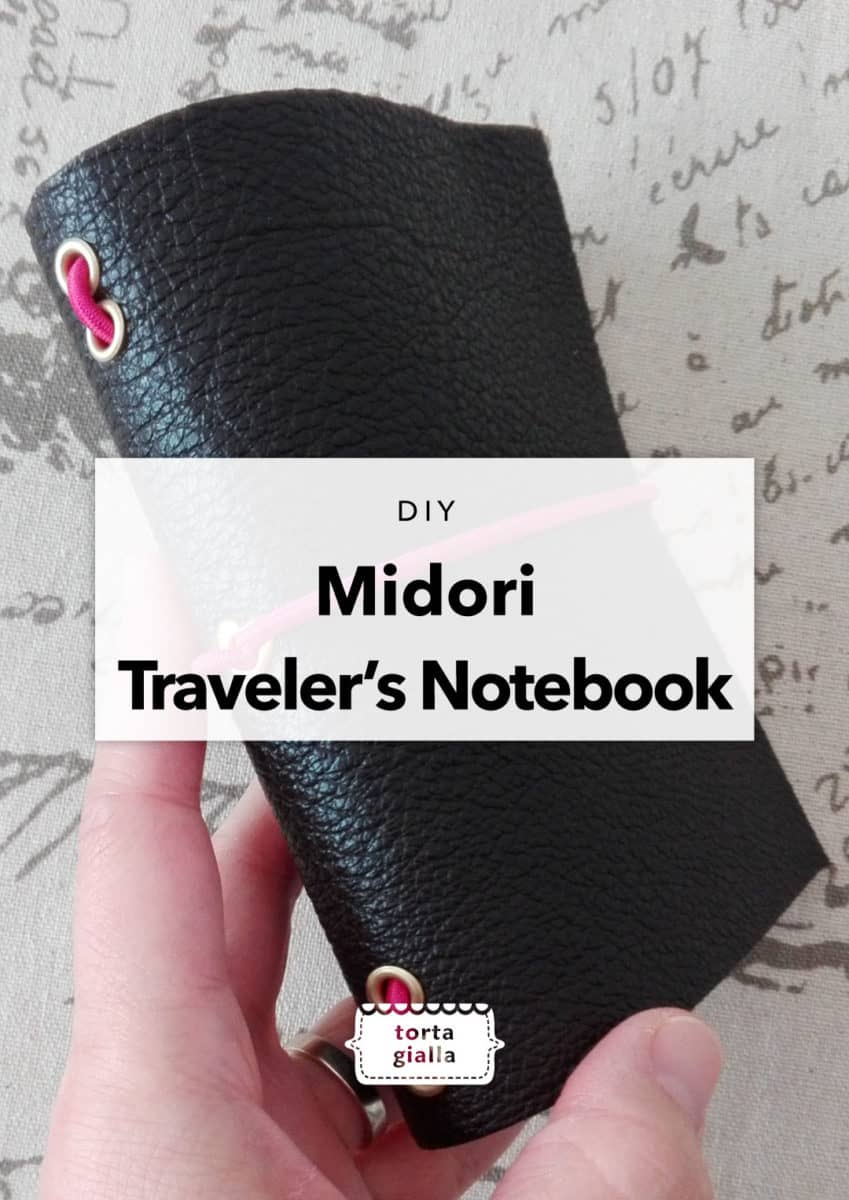 DIY Passport Size Midori Traveler's Notebook and Inserts - tortagialla