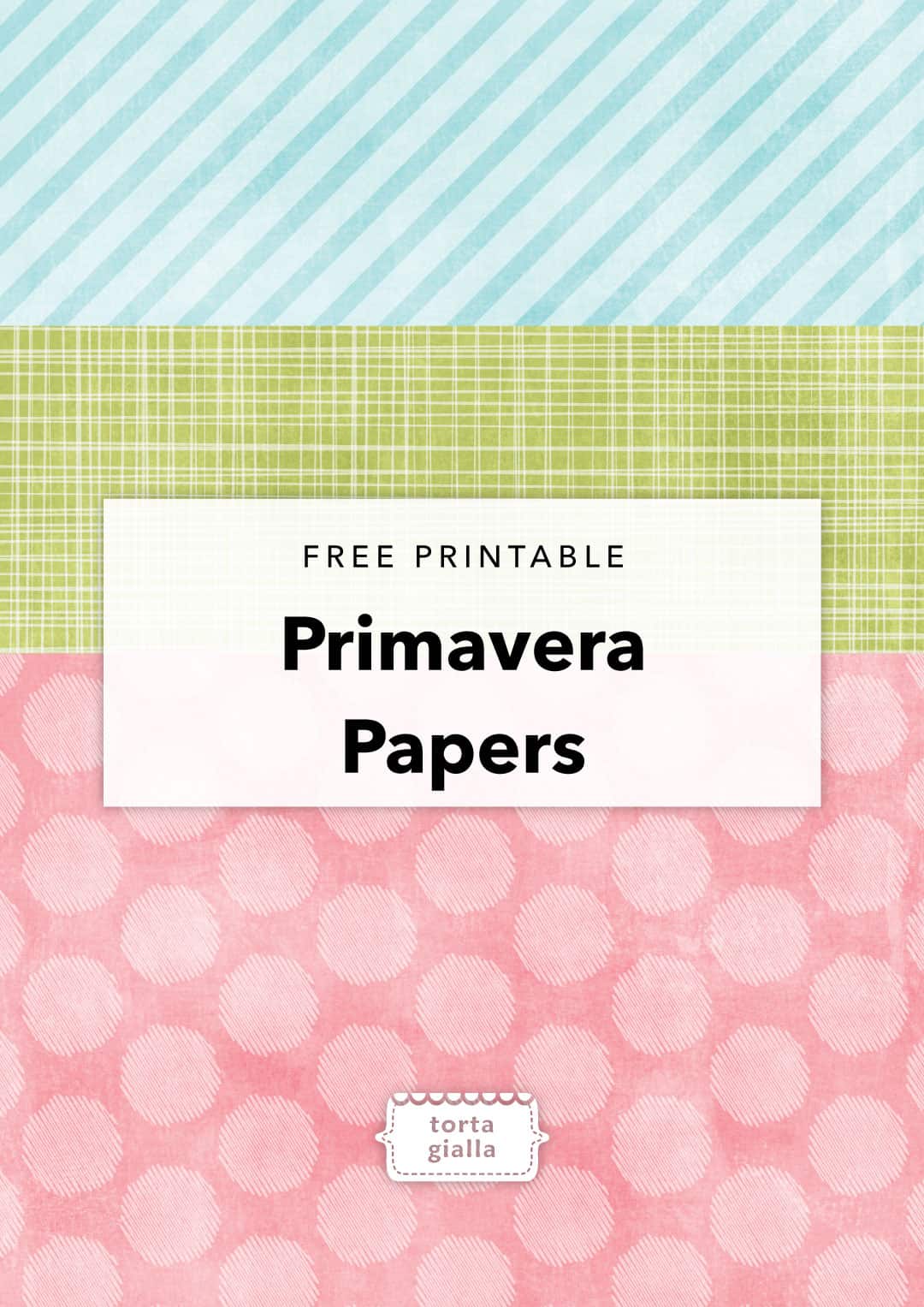 Free printable - primavera papers