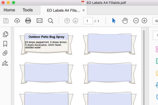 eo labels fillable