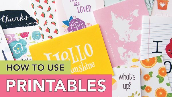 How to Use Printables | Basics and Freebie Resources - tortagialla
