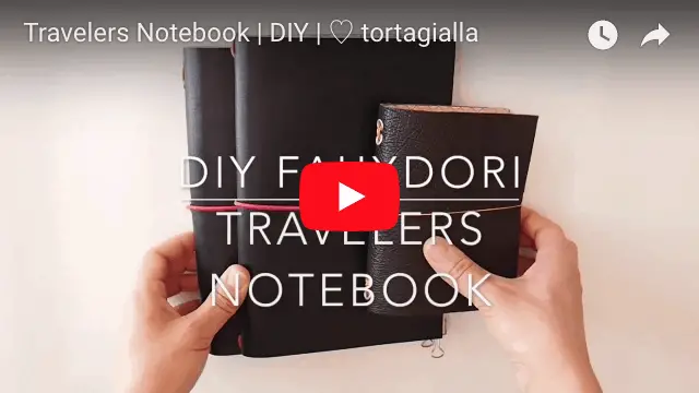 travelers notebook diy