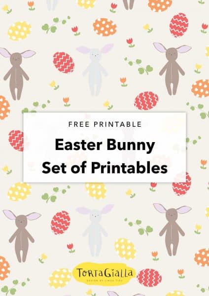 Free Easter Bunny Printables - tortagialla