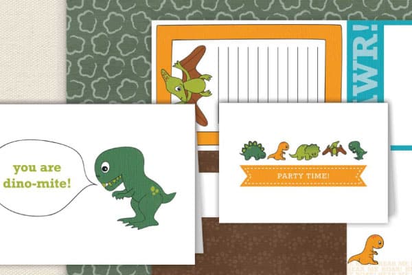 baby dino printables