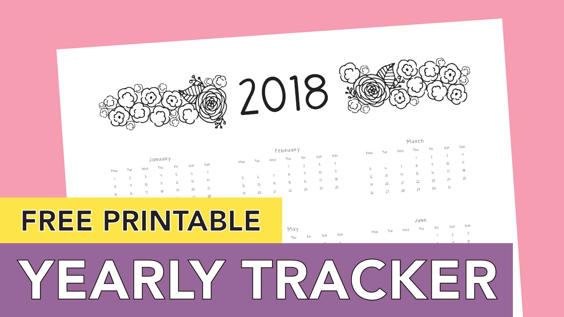 free printable calendar 2018