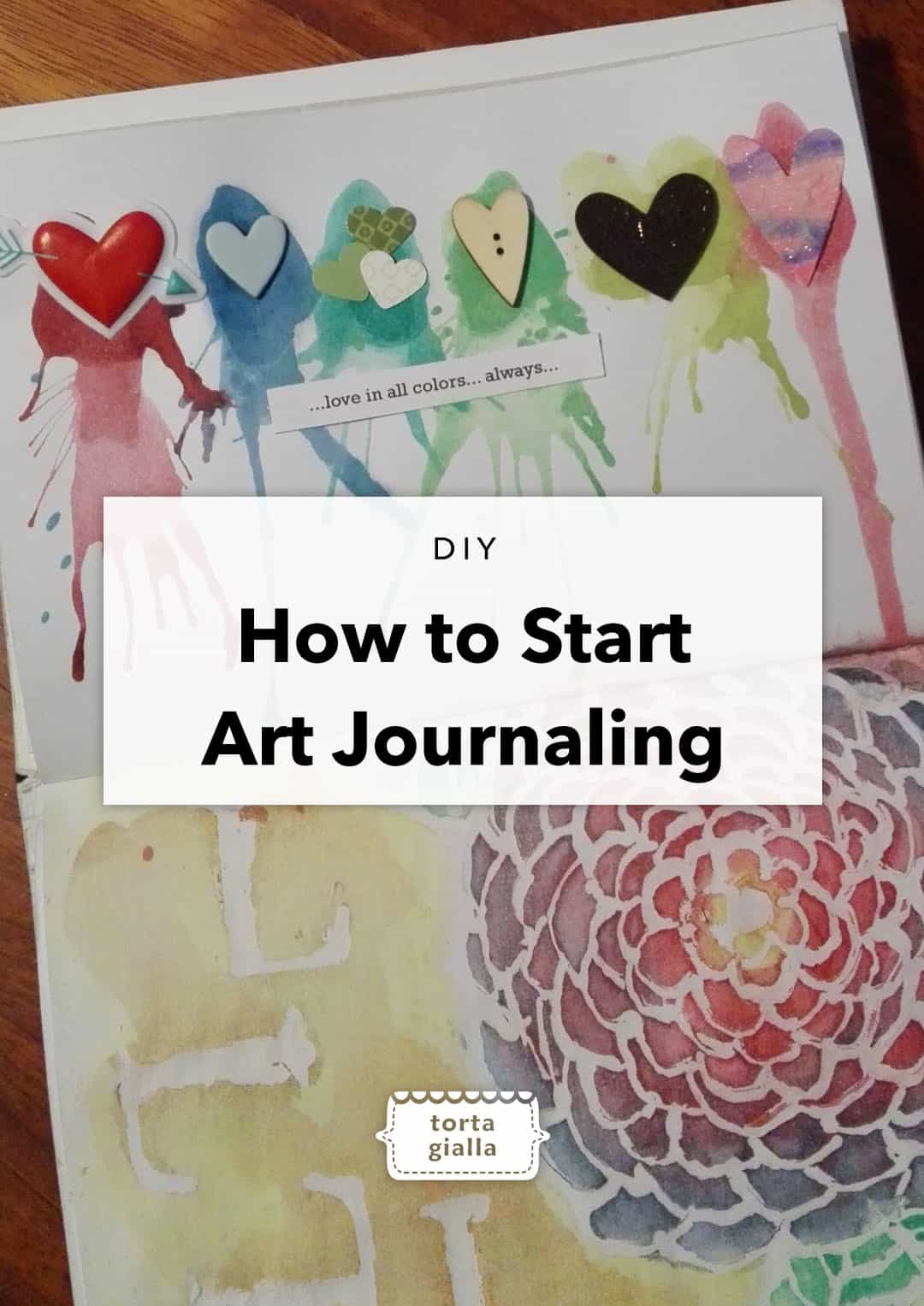 how to start art journaling