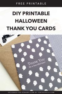 DIY printable halloween cards