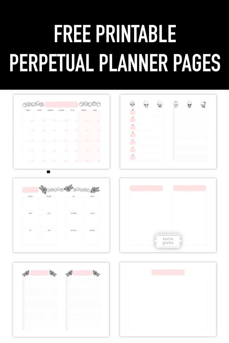 Use these cute pink free planner pages to help you get organized and productive. There's nothing like writing it down, to actually getting things done!