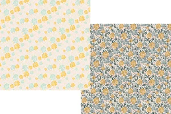 happy floral papers