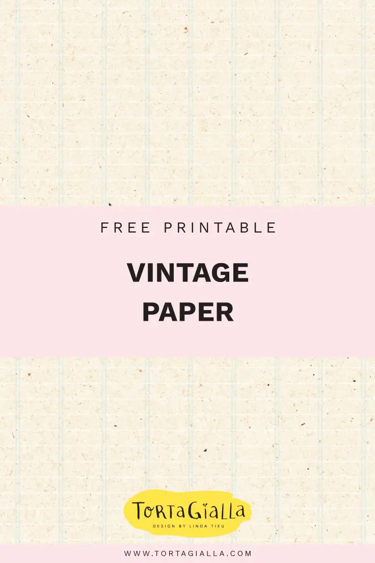 Download free printable vintage journal pages on tortagialla.com