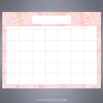 printable blank calendar it s pretty and free tortagialla