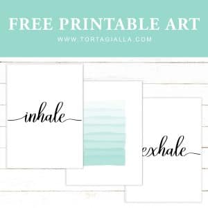 Set of inhale exhale printables for free download.