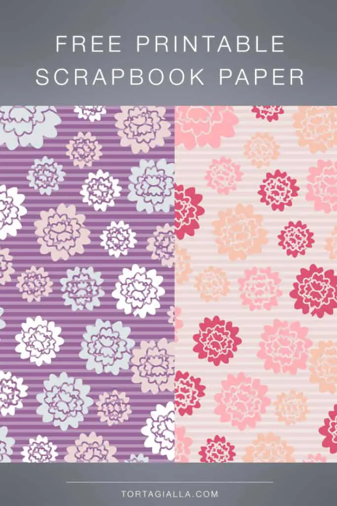 Free Printable Scrapbook Paper Download Instantly Tortagialla