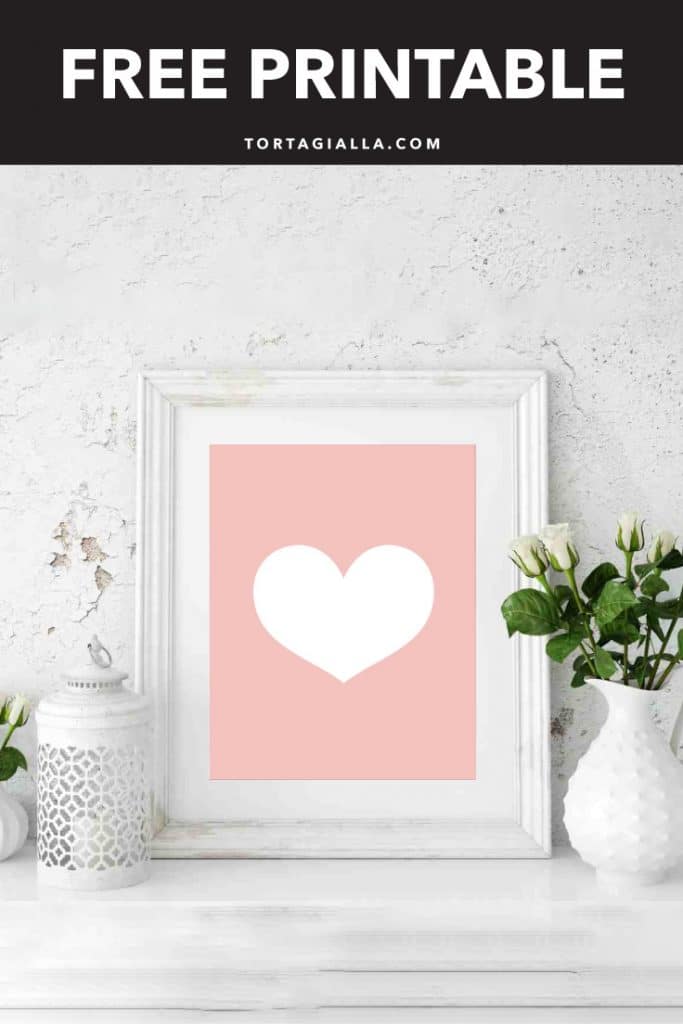 Free Printable Wall Art Quotes and Heart - tortagialla