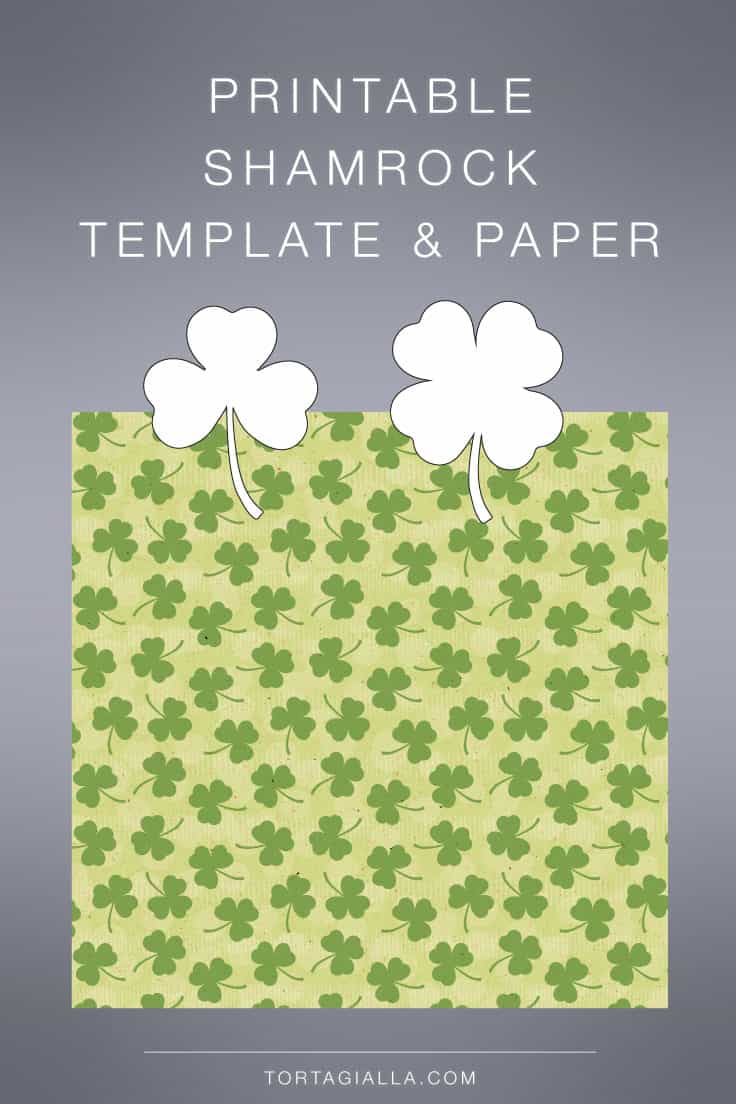 printable-shamrock-template - tortagialla
