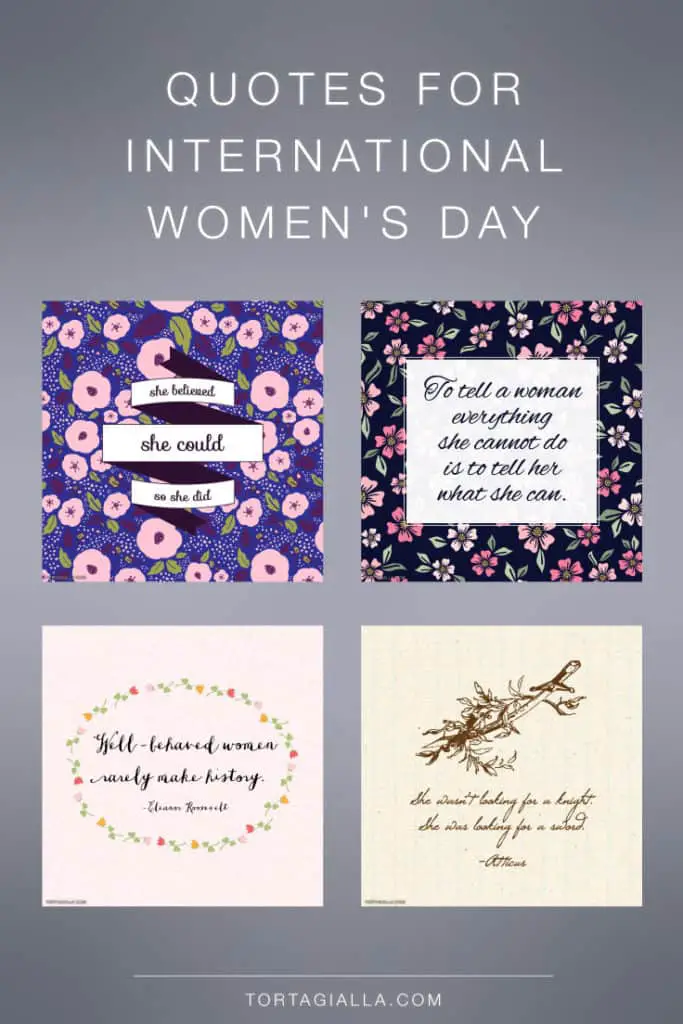 Quotes for International Women's Day - Free Downloads