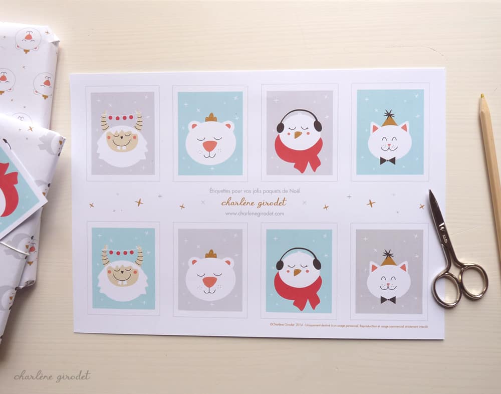 printable xmas gift tags