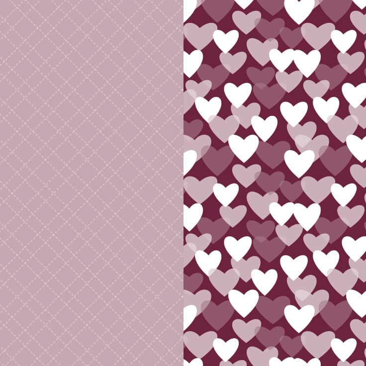 Download your free printable valentine scrapbook papers here.