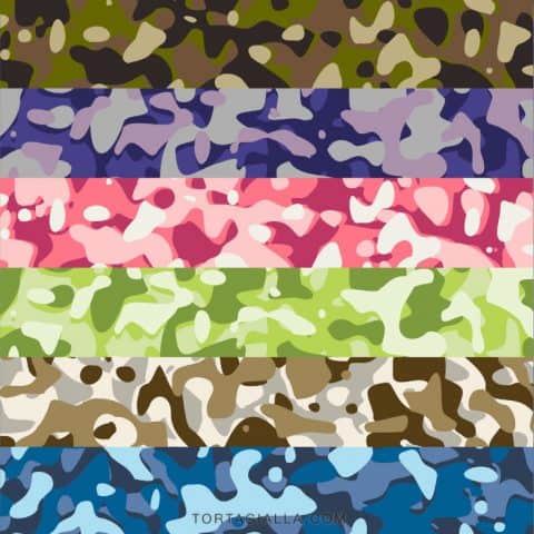 Free Printable Camo Paper - Camouflage Pattern Design Pack - tortagialla