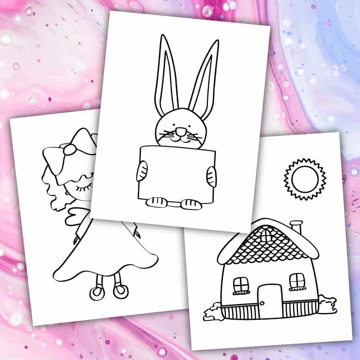 FREEBIE May Coloring Pages Printable