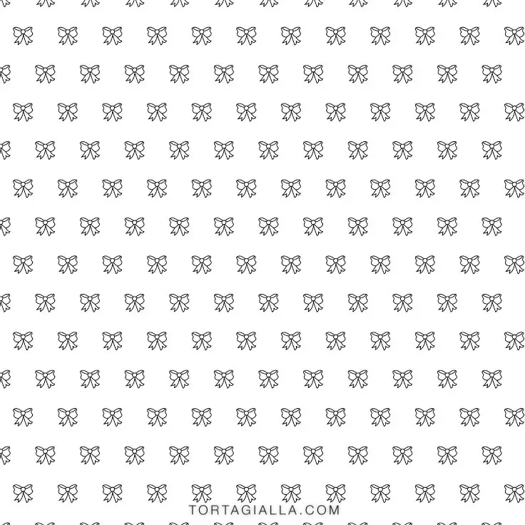 FREE DOWNLOAD: Cute Bow Patterned Paper Printable