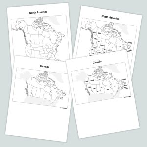 Map-of-North-America-Canada-Printables-feature - tortagialla
