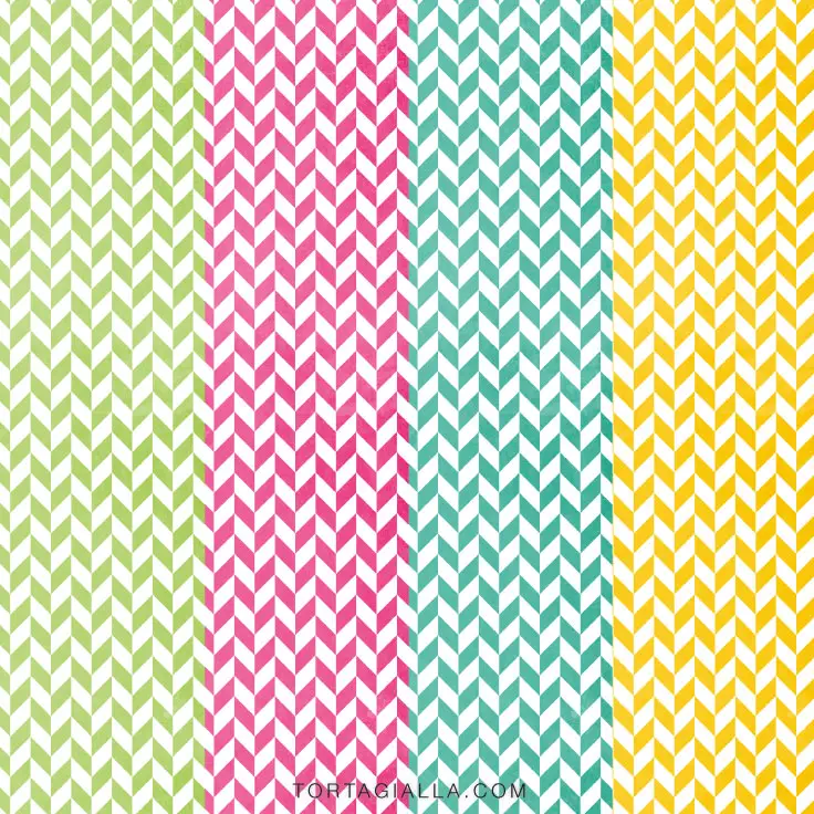 FREE DOWNLOAD: Download this free printable split chevron patterned paper design for a lot of fun papercrafting projects just printing these papers!