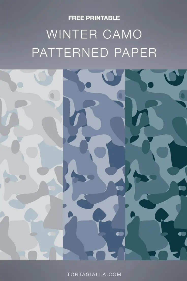 Download free winter camo patterned paper on tortagialla.com
